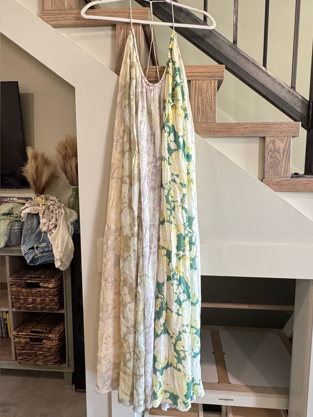 Zara ZW Floral Patchwork Maxi Dress - Small - NWT - Picture 5 of 14